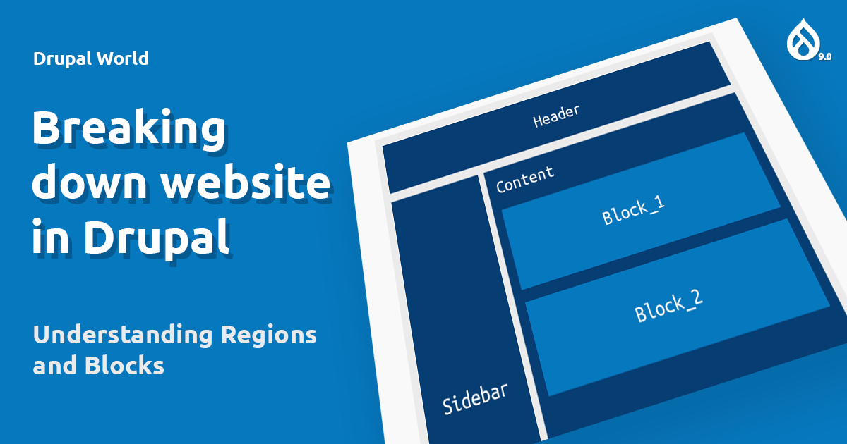 Breaking down website in Drupal