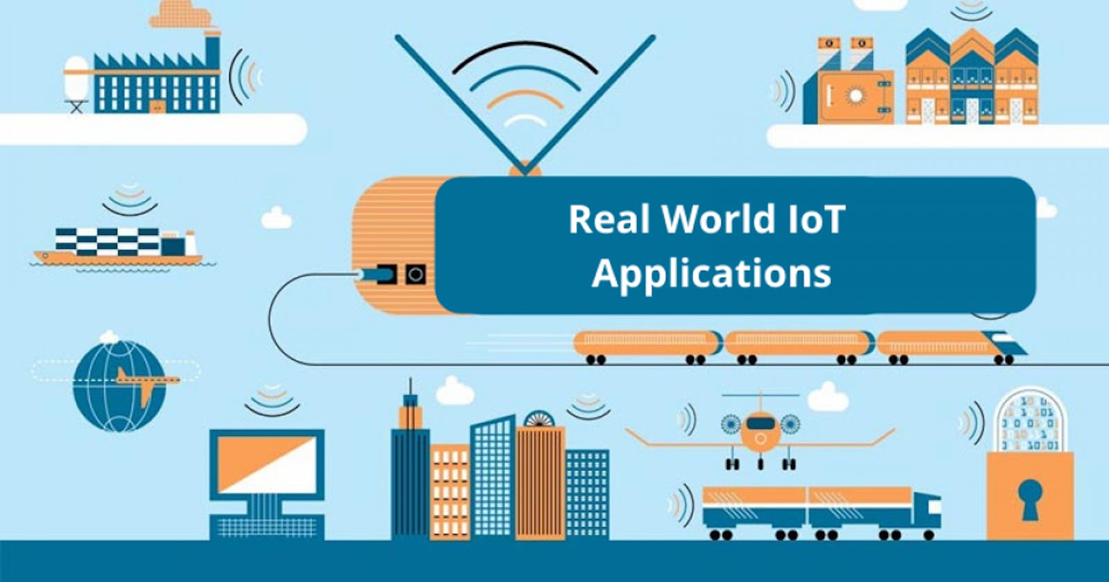 Applications of IoT in Various Fields  :
