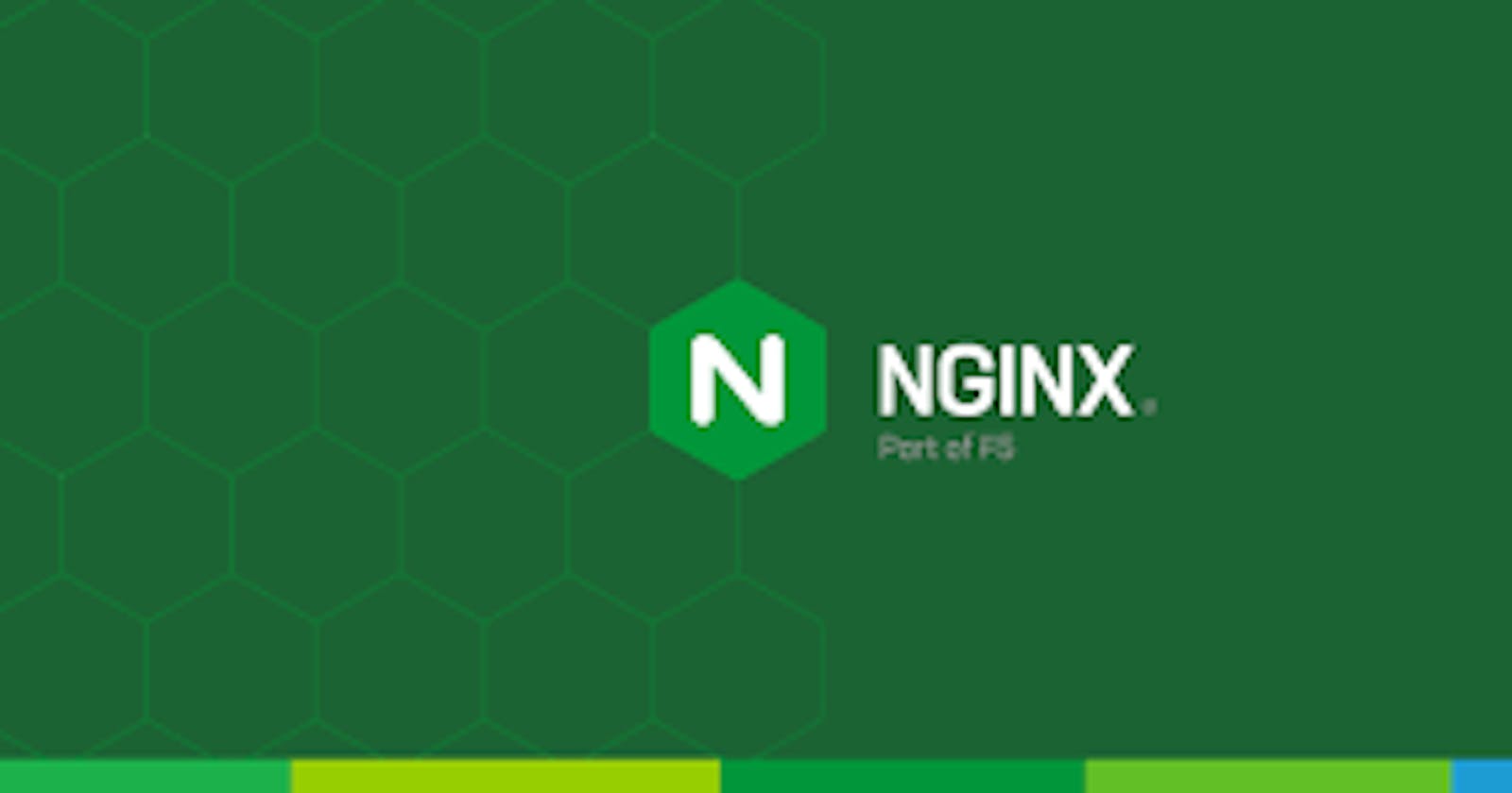 Nginx as a web server and a load balancer