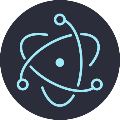 ElectronJS logo