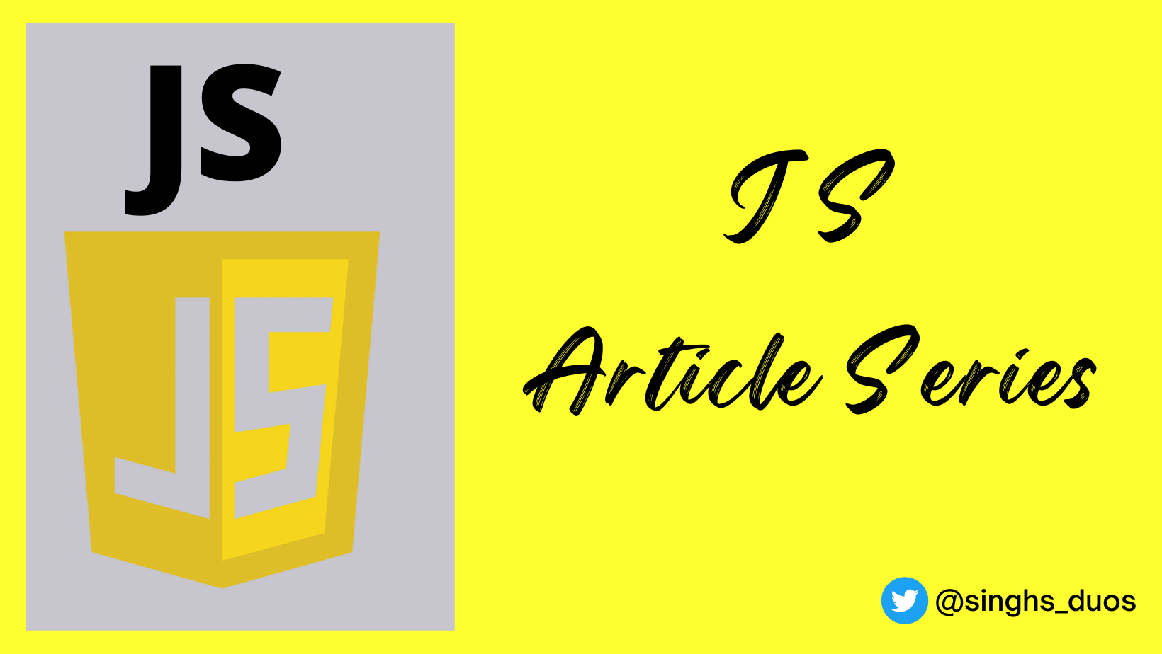 JS Article Series