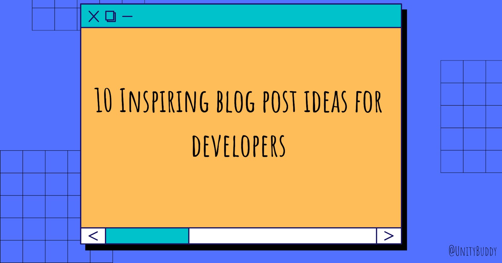 10 Inspiring blog post ideas for developers 💡