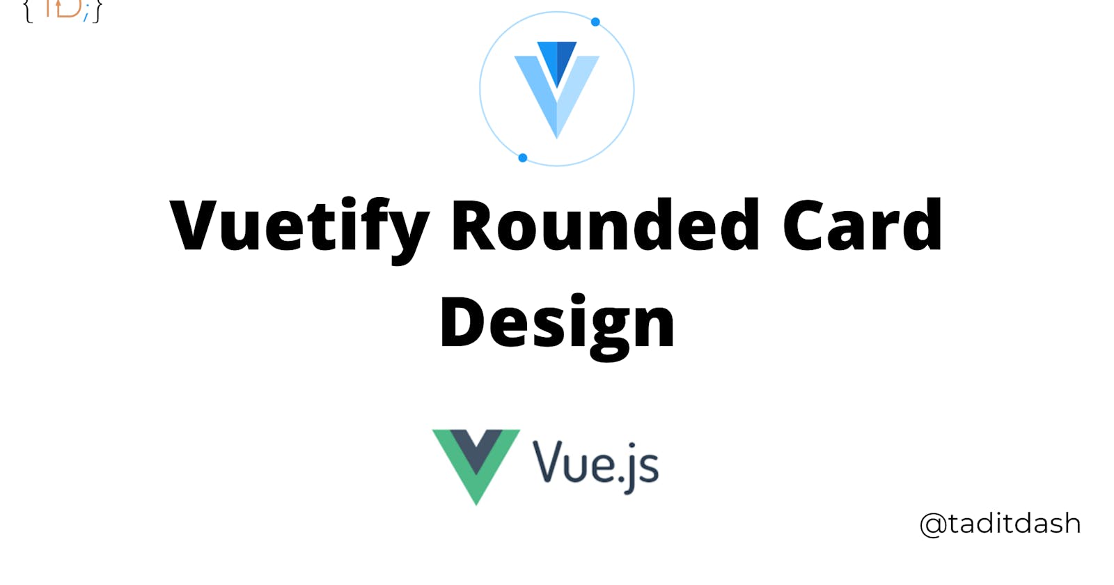 Vuetify Rounded Card Design