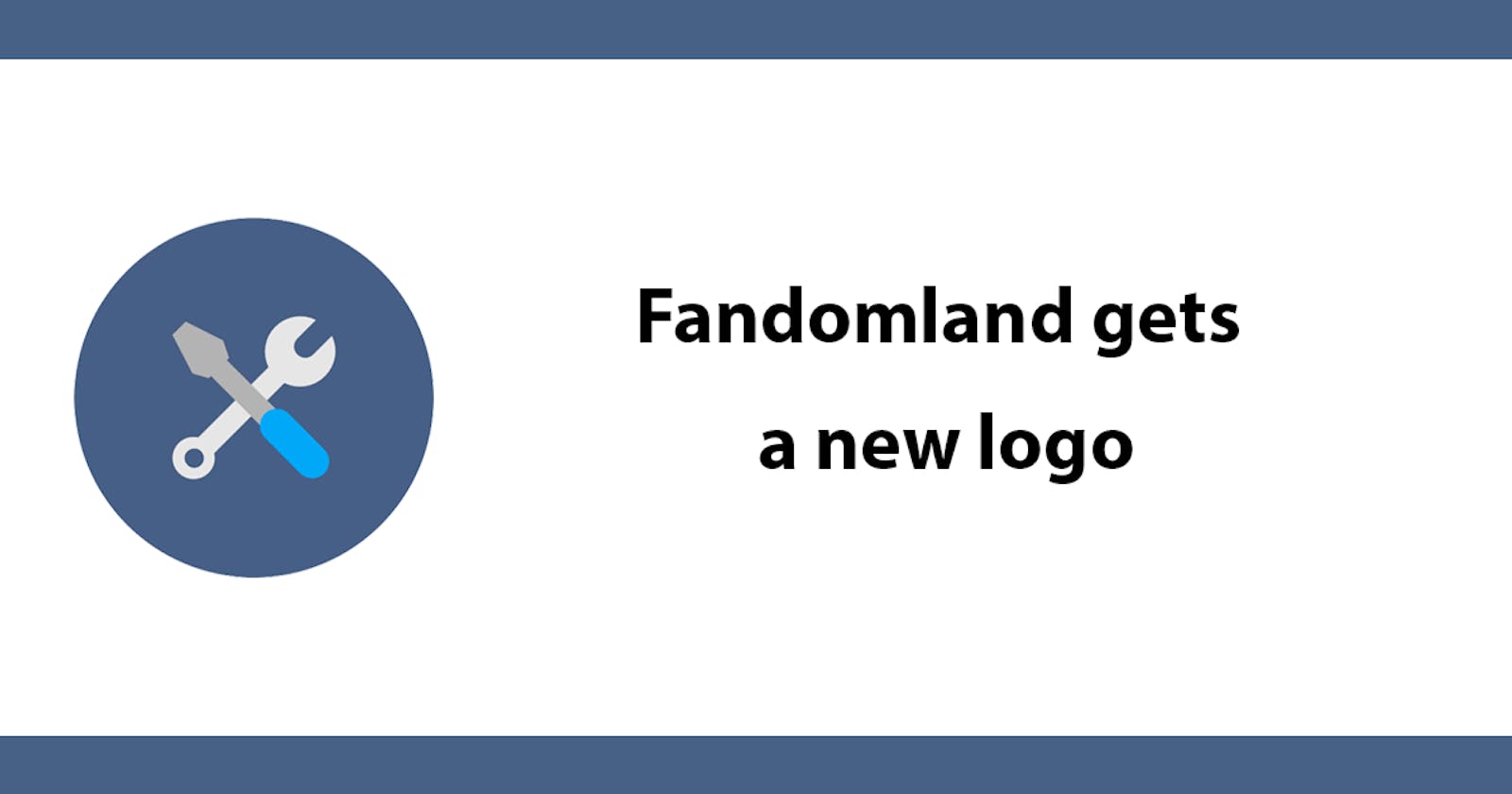 Fandomland gets a new logo
