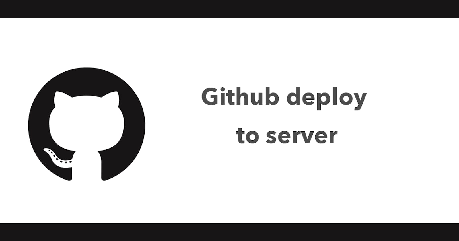 Github deploy to server
