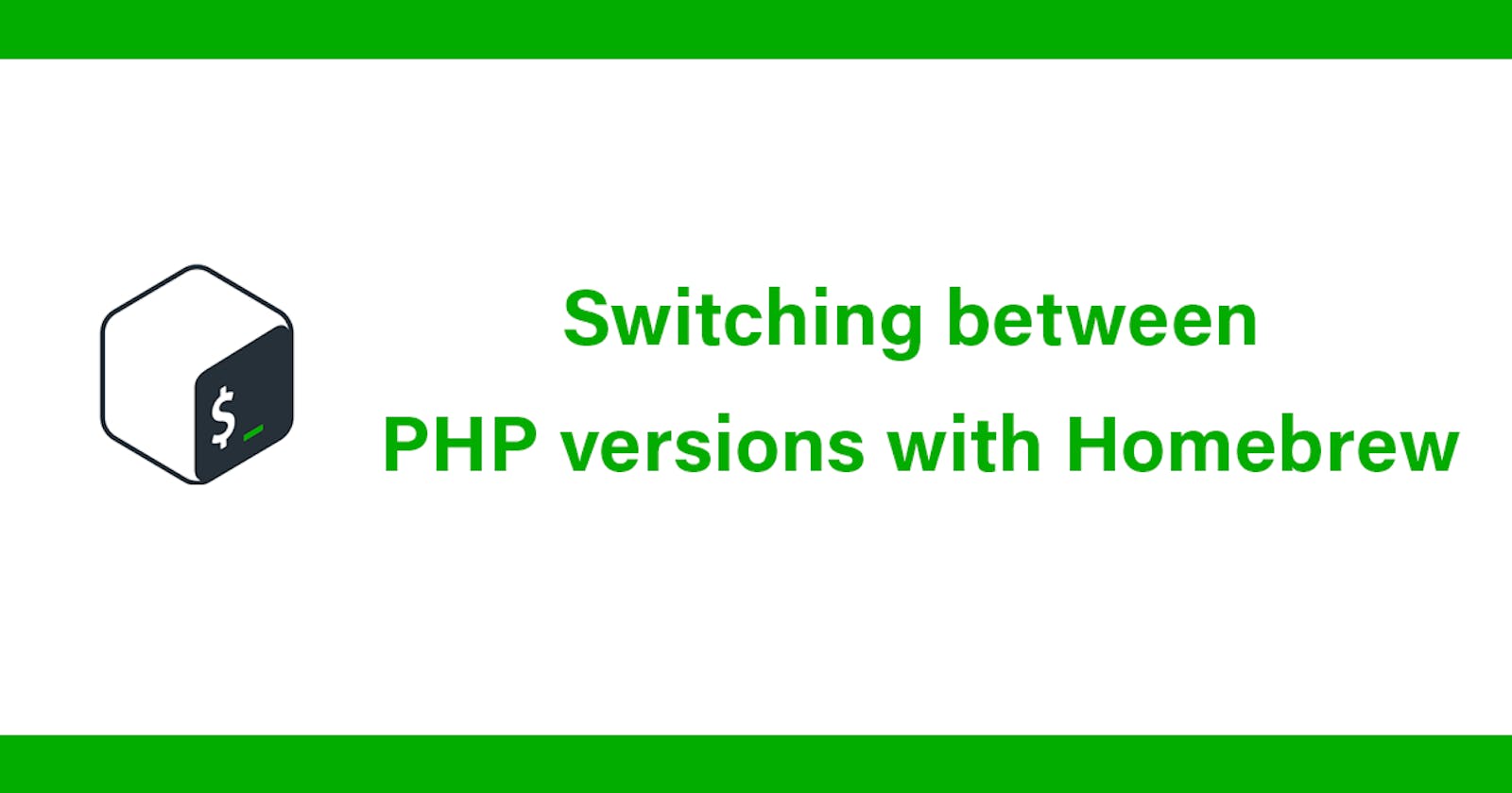 Switching between PHP versions with Homebrew