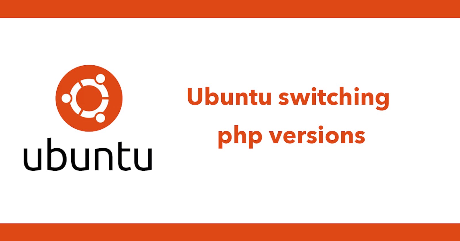 Ubuntu switching php versions