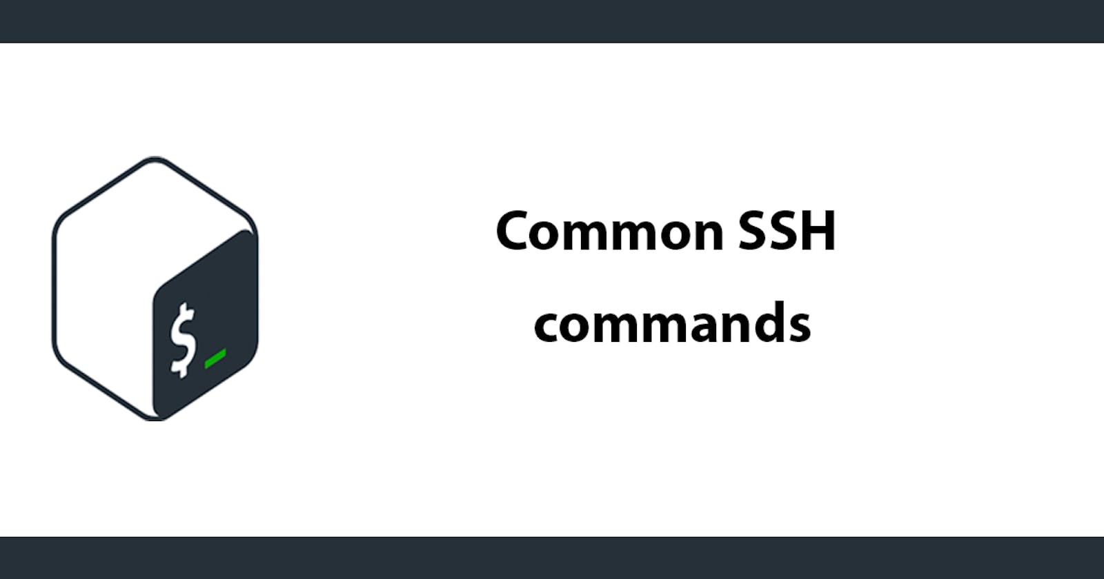Common SSH commands