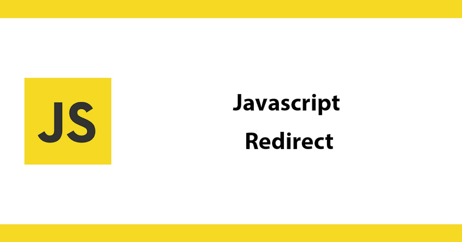 Javascript Redirect