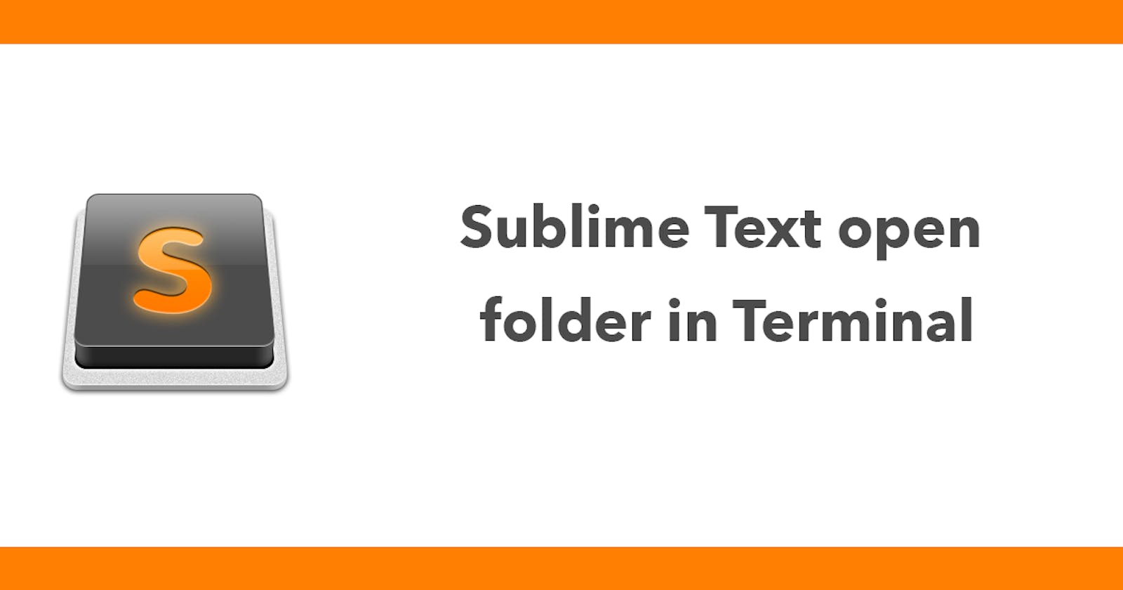 Sublime Text open folder in Terminal