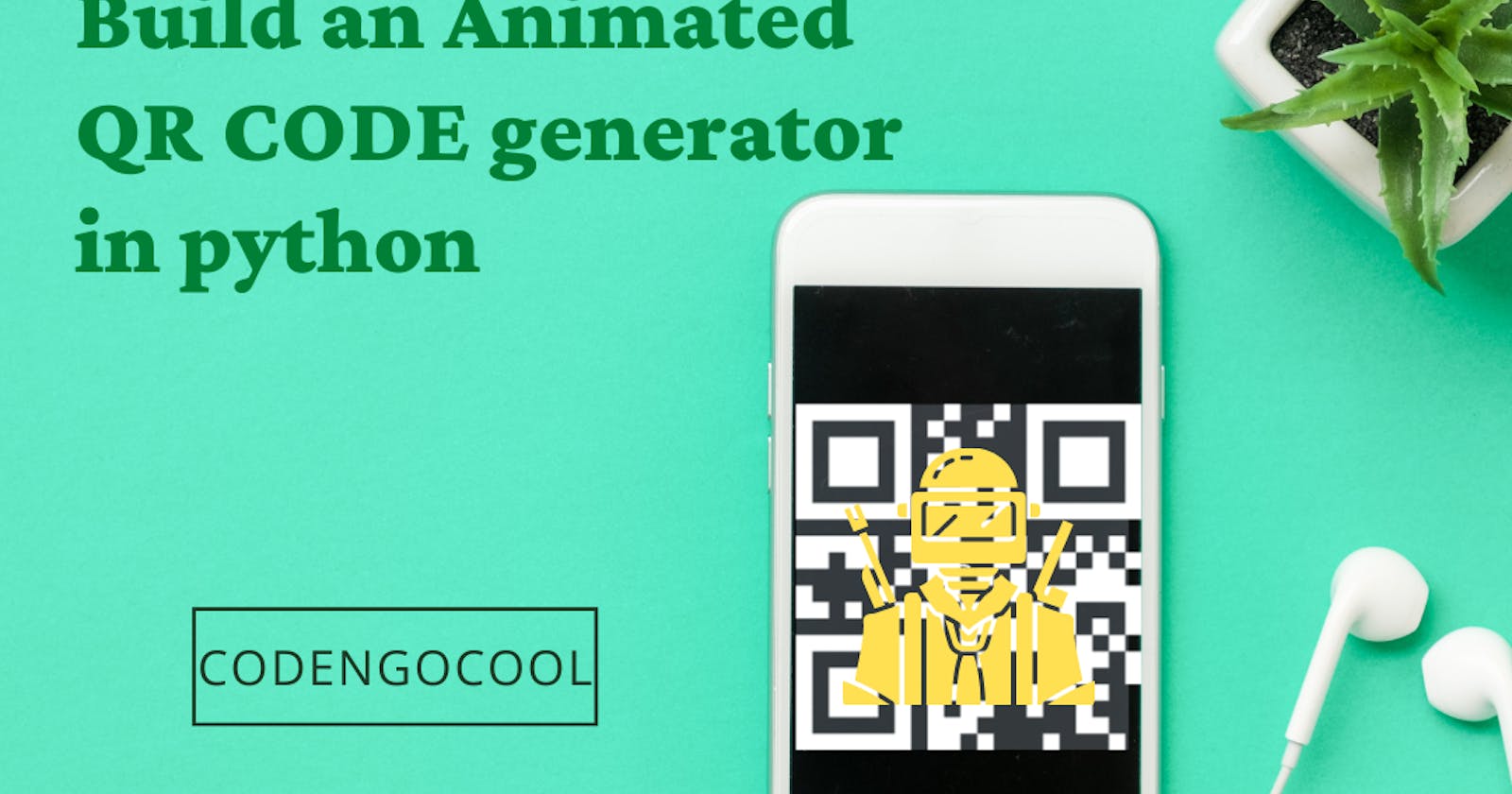 Animated QR code Generator with Python and segno