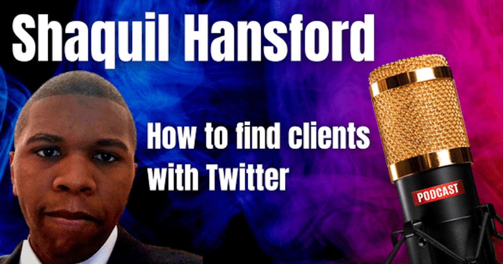 Shaquil Hansford: Freelancing guidance from a professional graphic design contractor