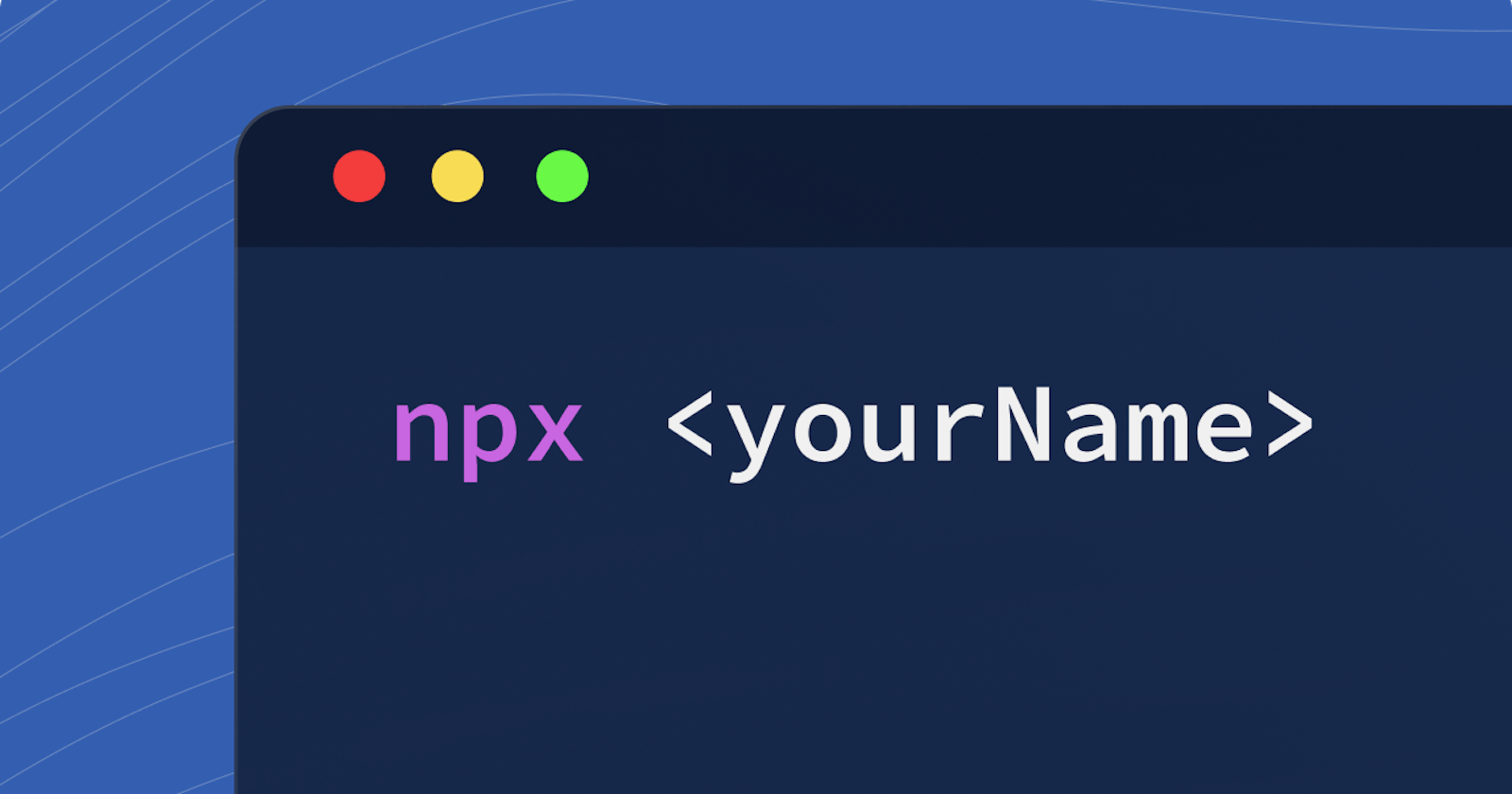 Create an NPX CLI Portfolio under 5 minutes