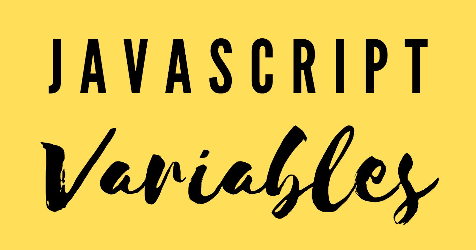 Javascript variables