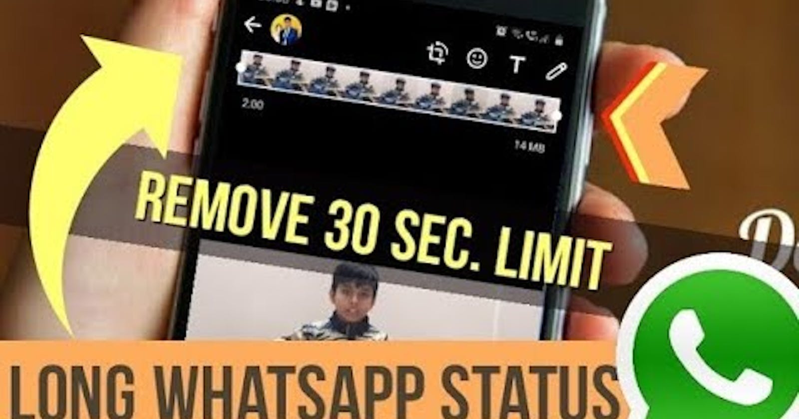 How to Post Long Video on WhatsApp Status | [WhatsApp Trick]
