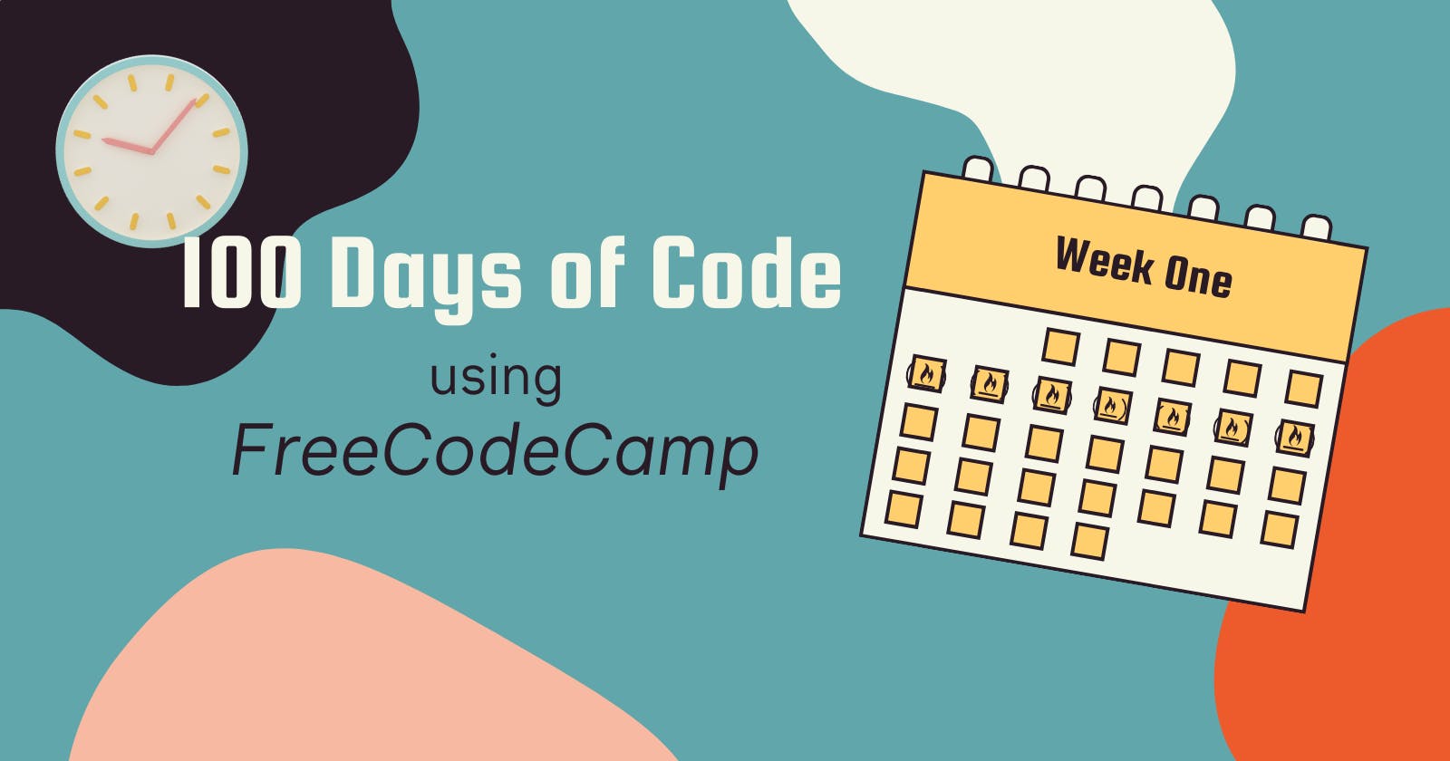 100DaysOfCode using FreeCodeCamp - Week 1