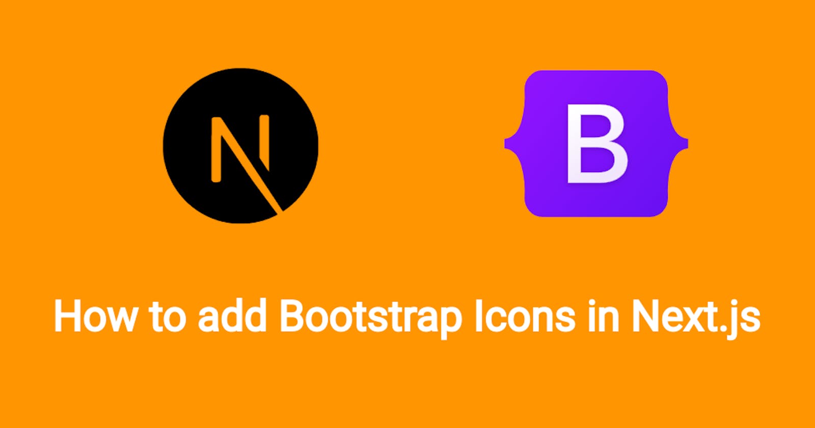 How to add Bootstrap Icons in Next.js