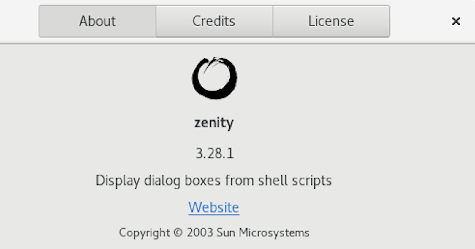Use of Zenity Command in Linux