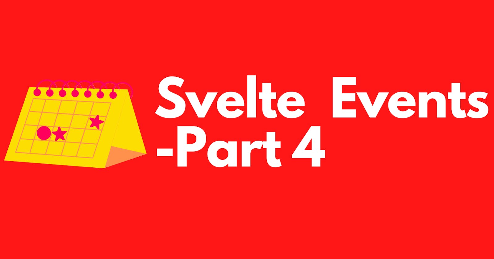 Events in Svelte