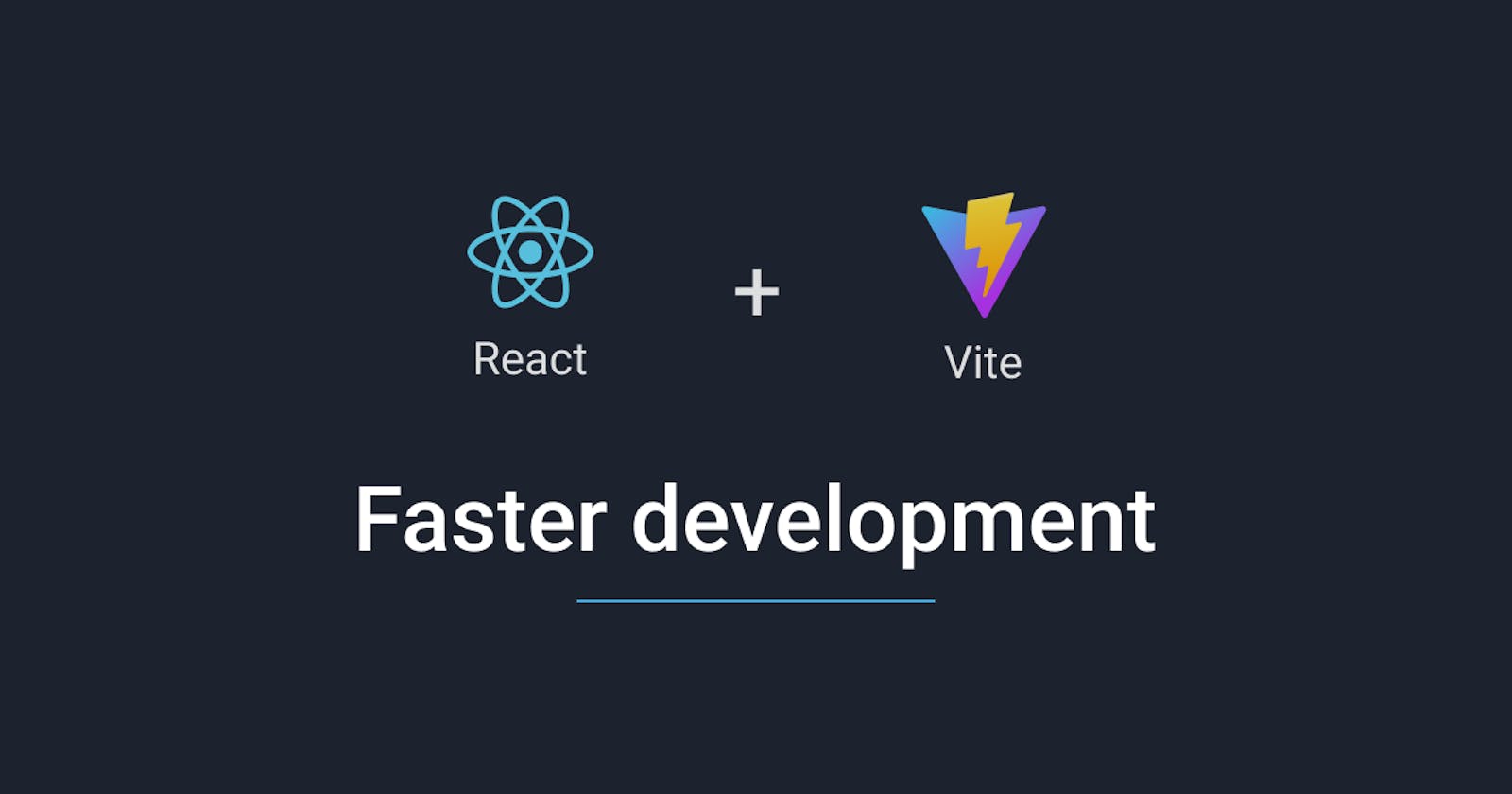 React project setup with Vite for faster development | Blazing fast server startup and updates