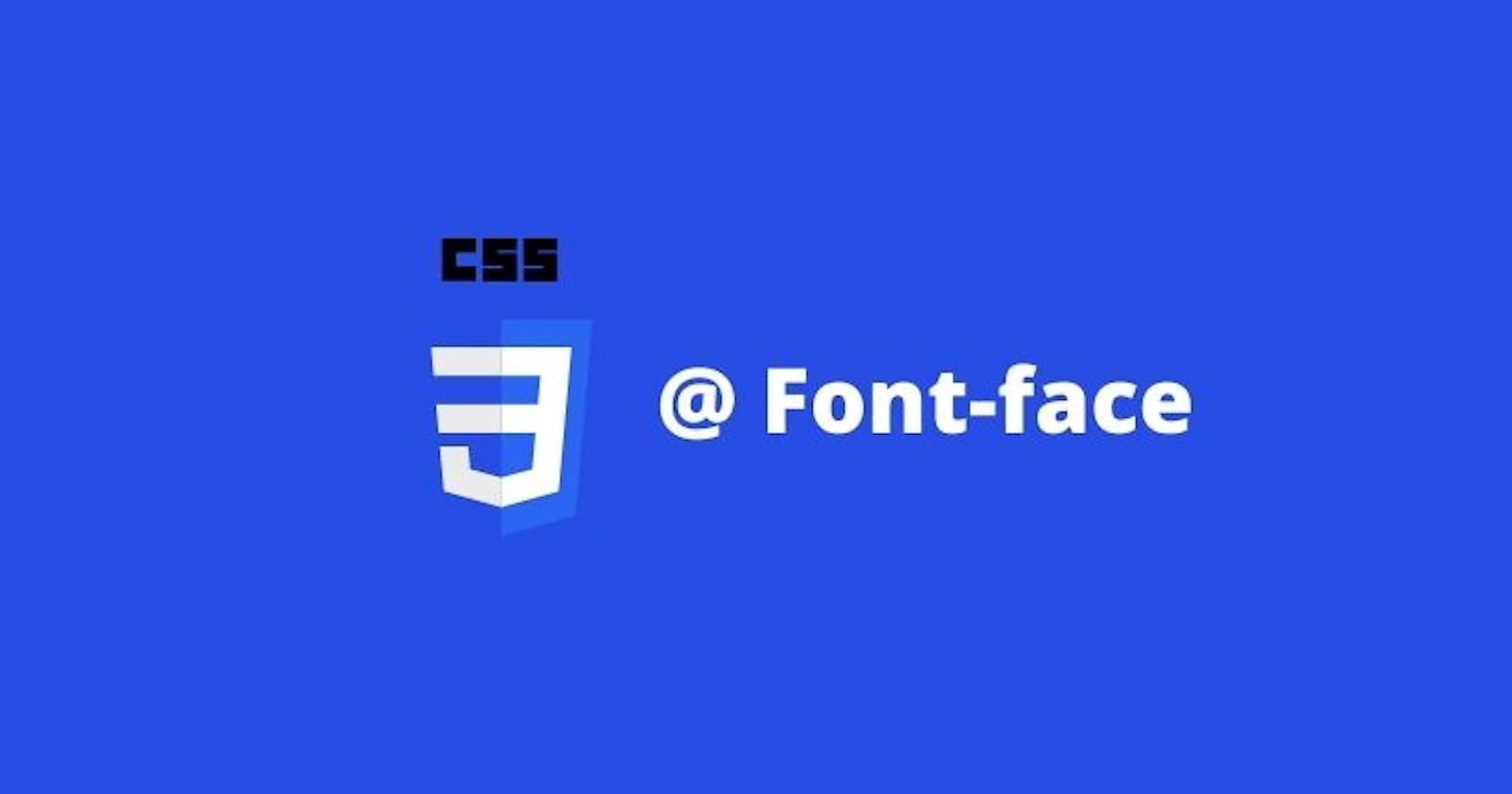 CSS Font Face