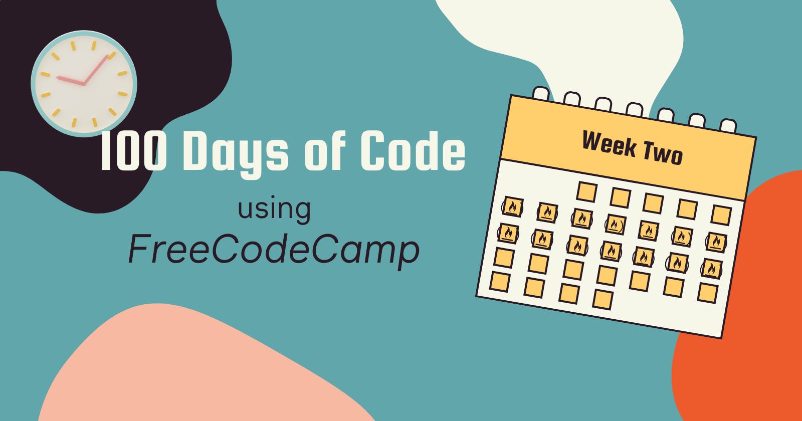 100DaysOfCode using FreeCodeCamp - Week 2
