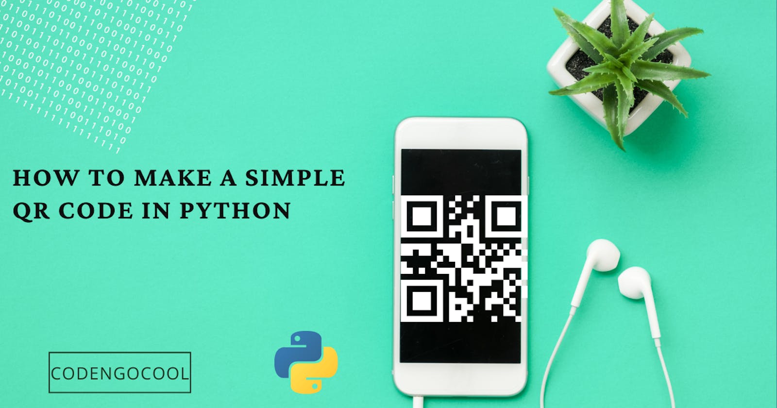 Make Simple QR code with Python