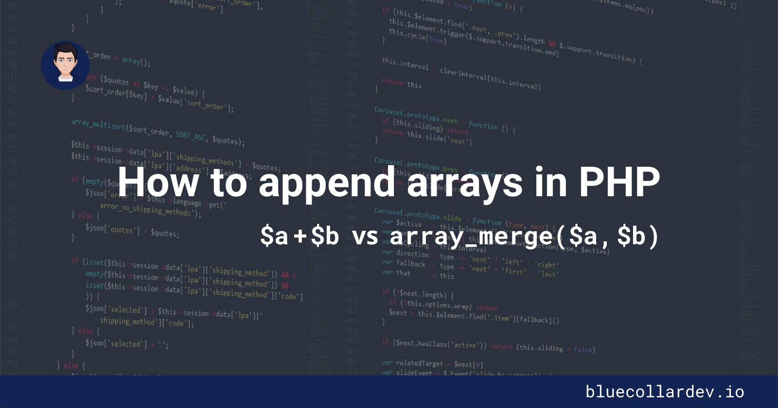 How to Append Arrays in PHP