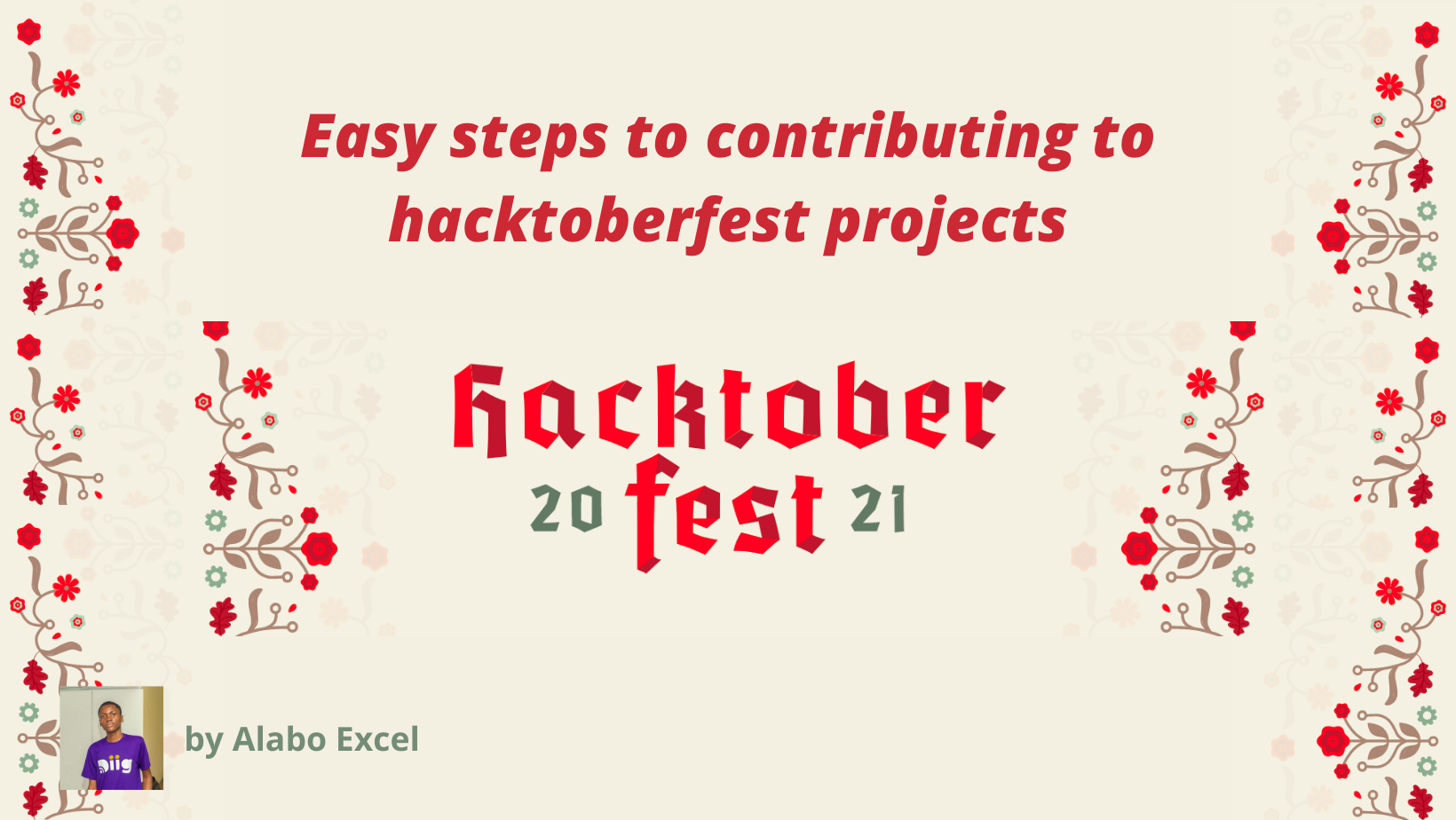 Easy steps to contributing to Hacktoberfest projects