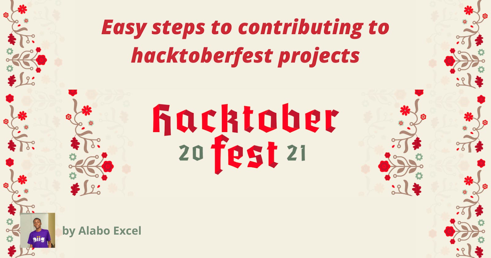 Easy steps to contributing to Hacktoberfest projects
