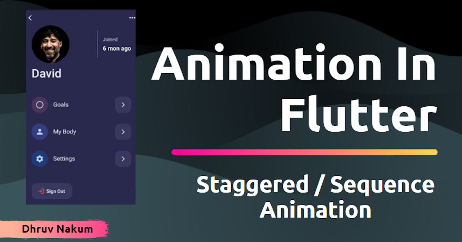 Animation In Flutter: Staggered / Sequence Animation