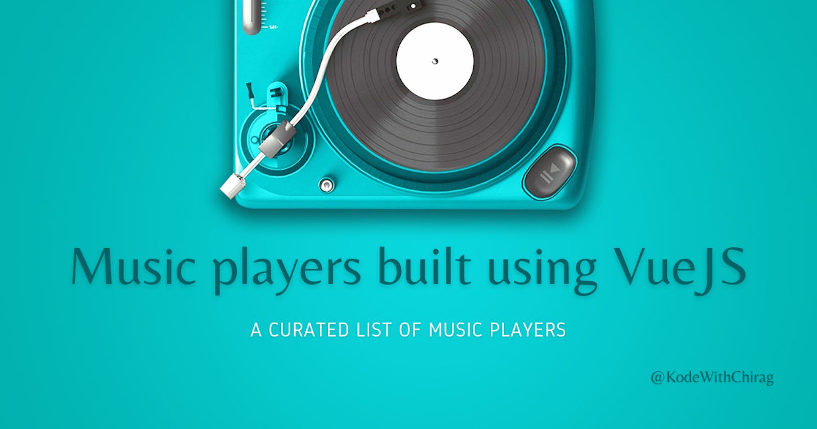 Music players built using VueJS