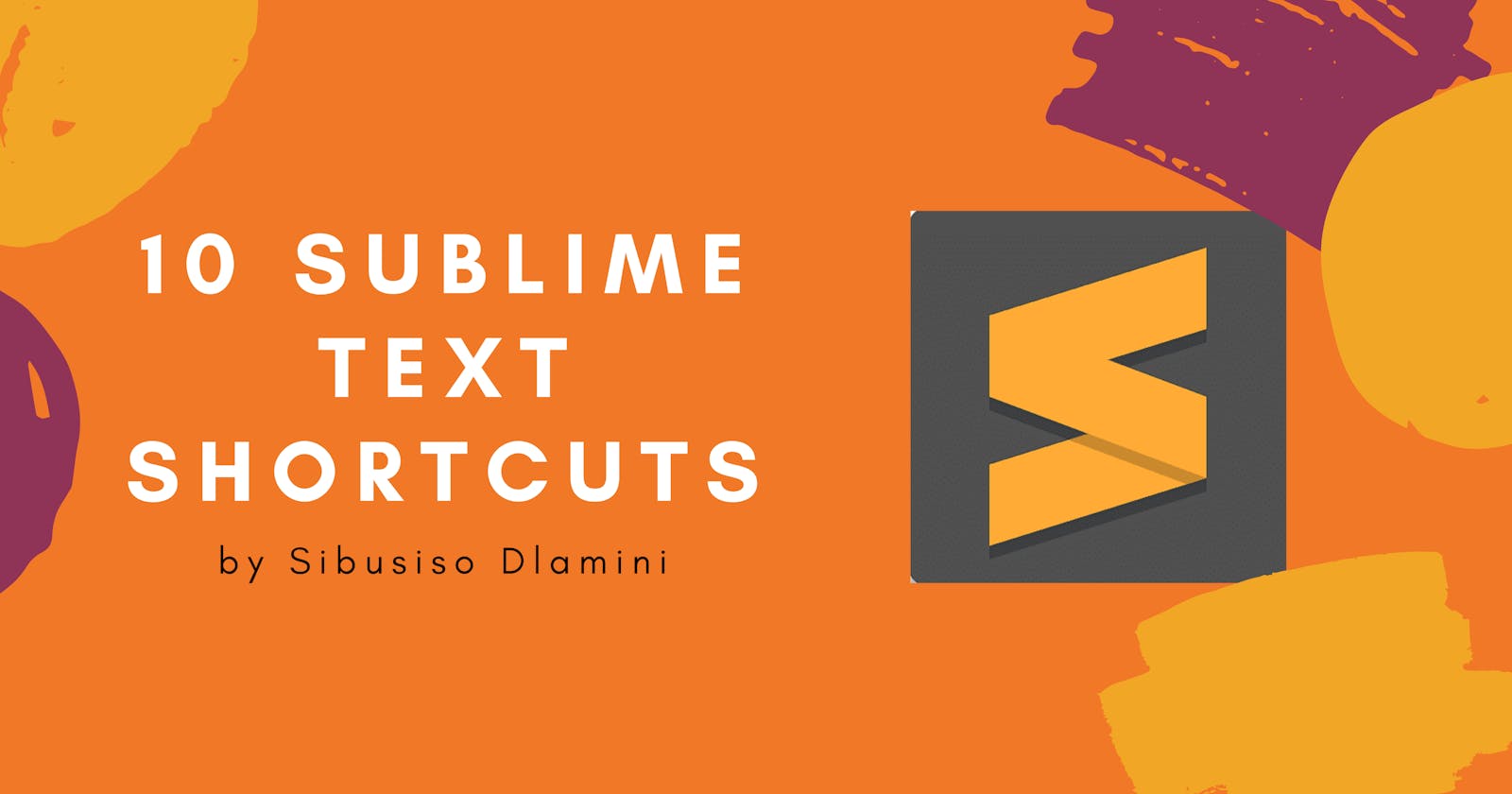 My Top 10 Sublime Text Shortcuts