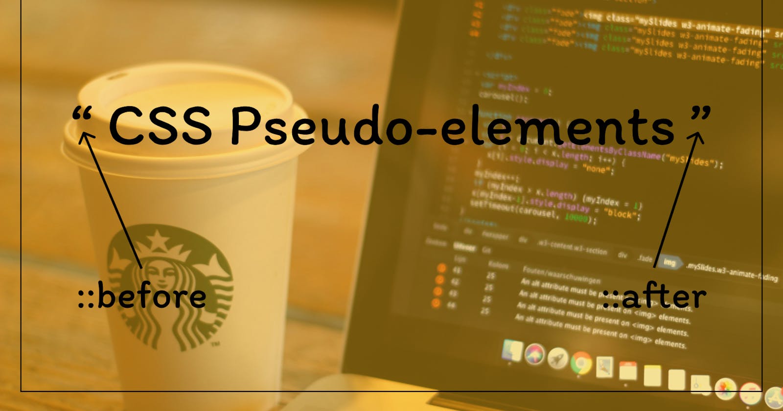 How to use Before and After pseudo-elements in CSS?