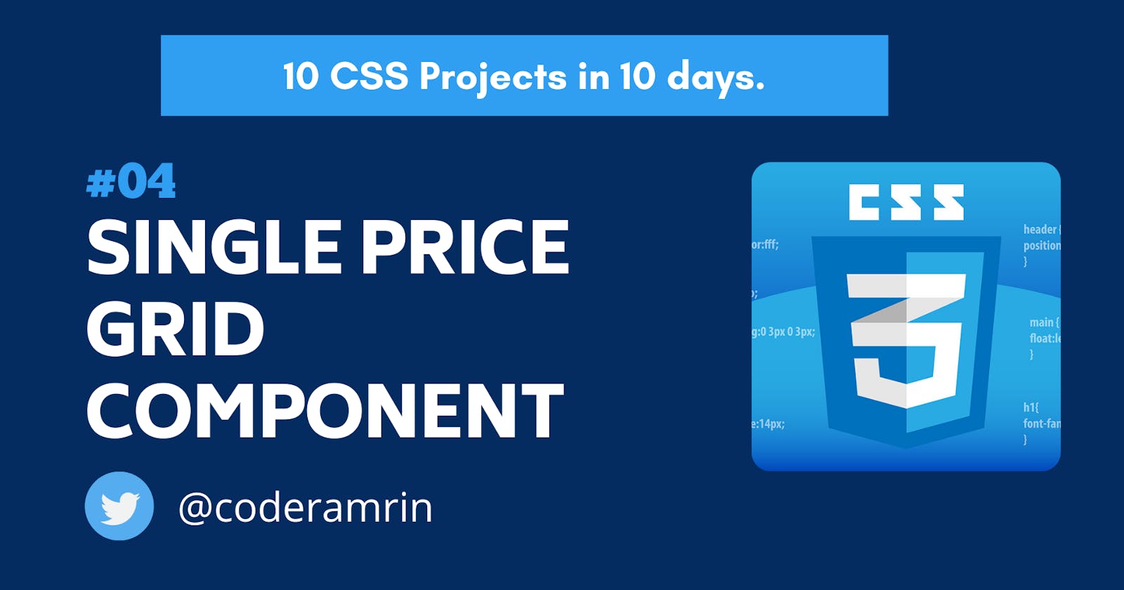 Build 10 CSS Projects in 10 Days: Project 4