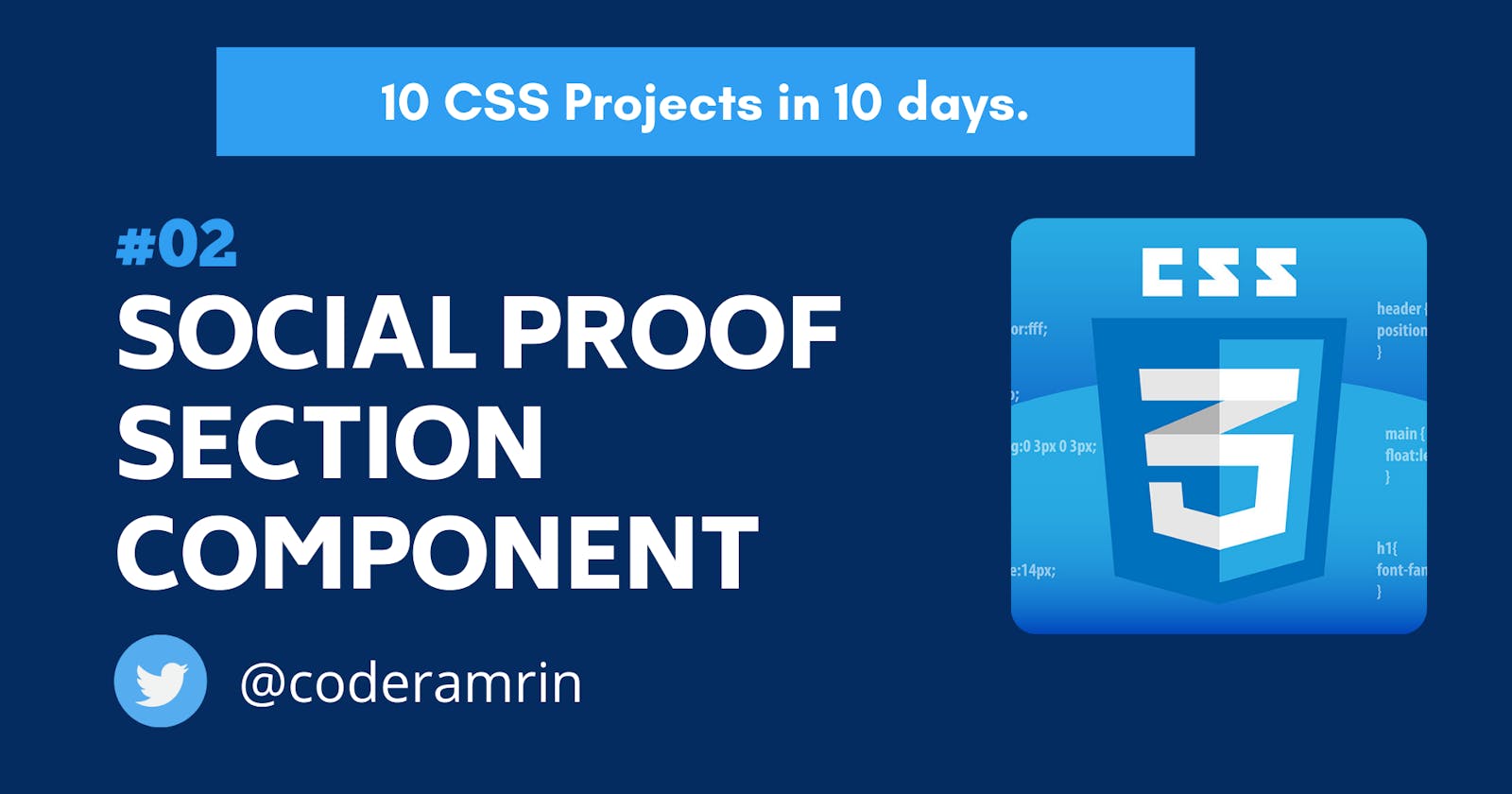 Build 10 CSS Projects in 10 days: Project 2
