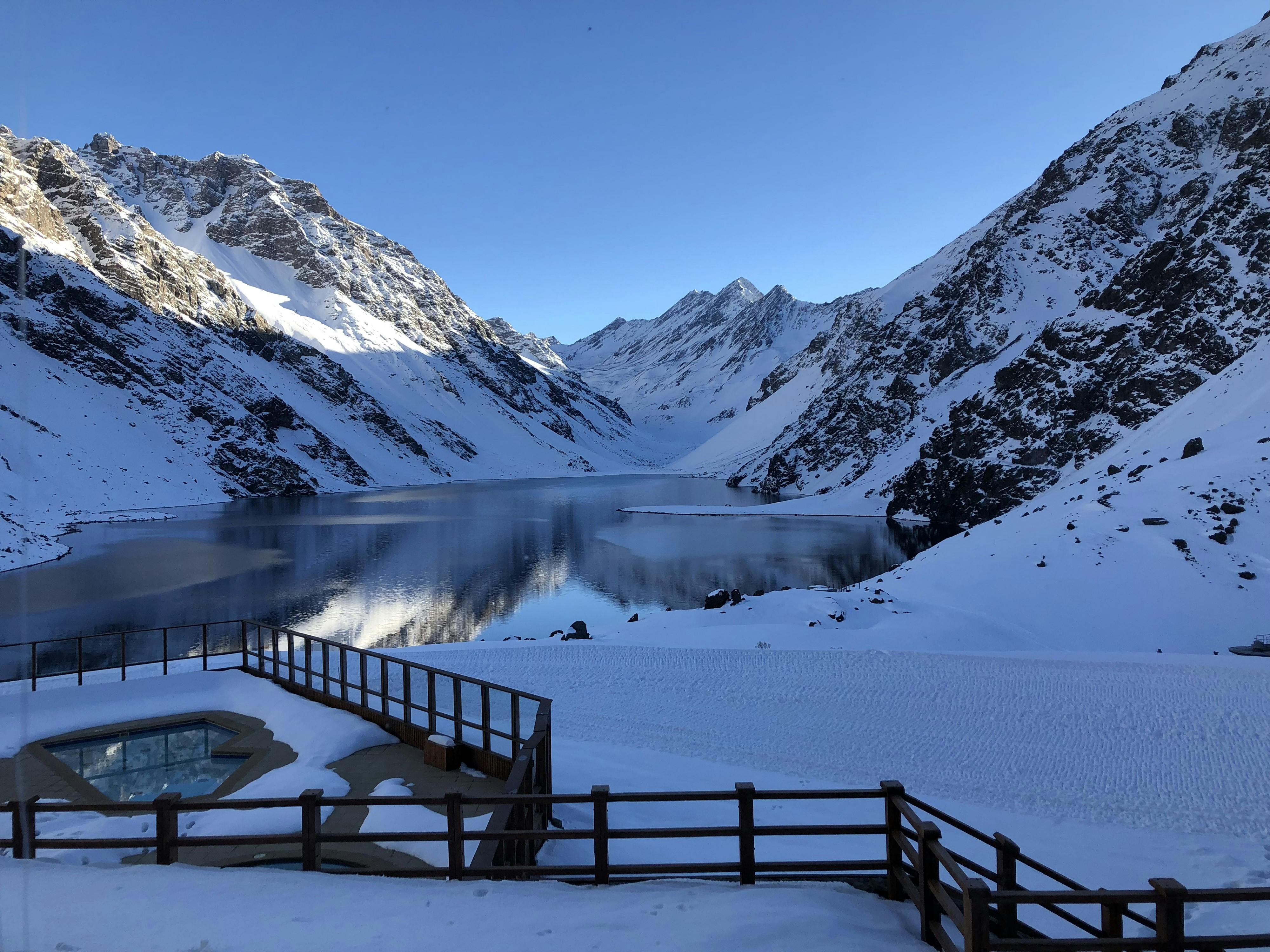 Amazing view from Ski Portillo Chile