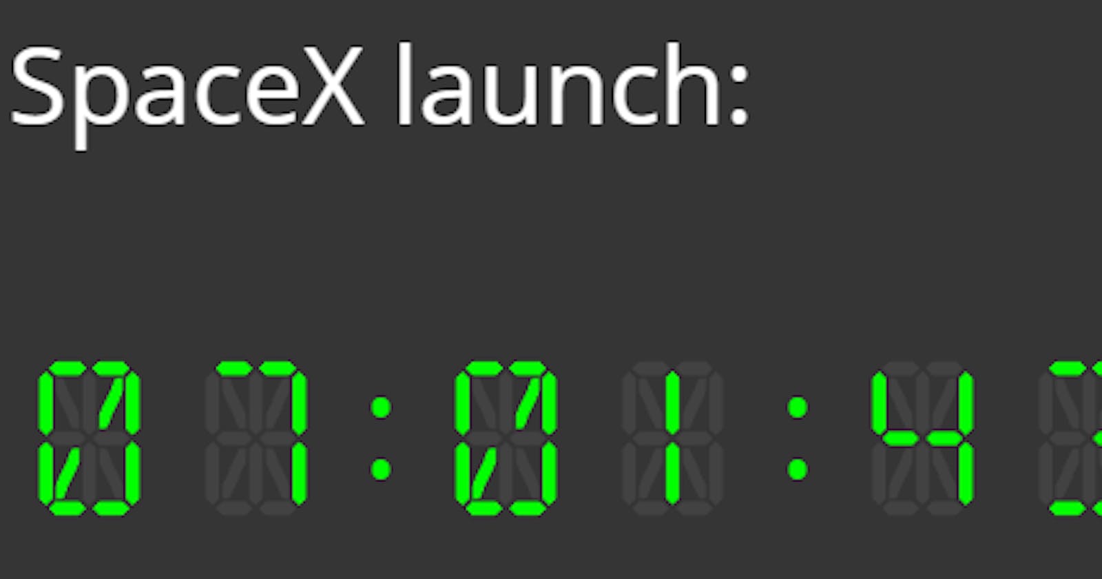 Power Platform IndiePubs: Creating a r/SpaceX launch countdown clock