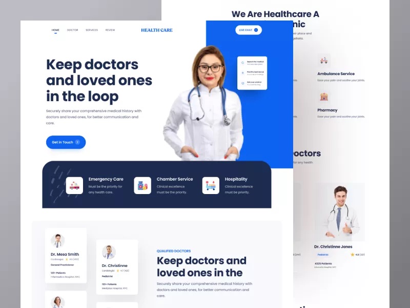 Medical Landing Page Templates