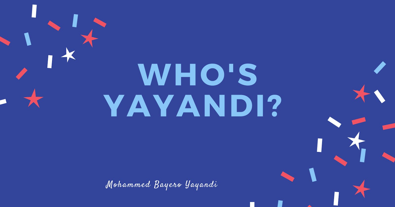 Who is Yayandi?