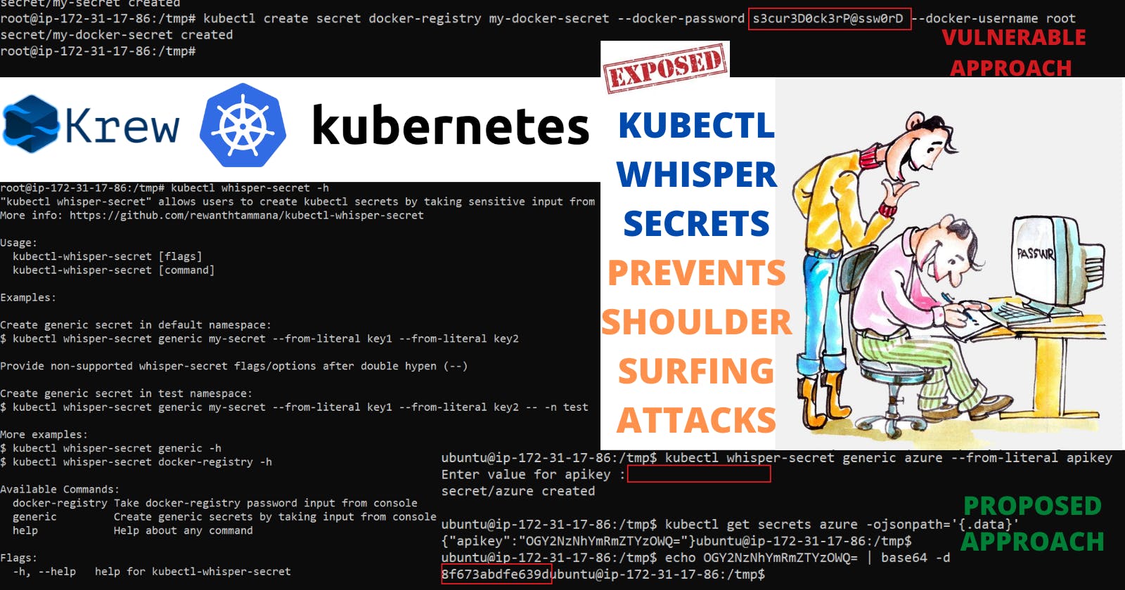 Kubectl Whisper Secrets: Create Kubernetes Secrets With Secure Input