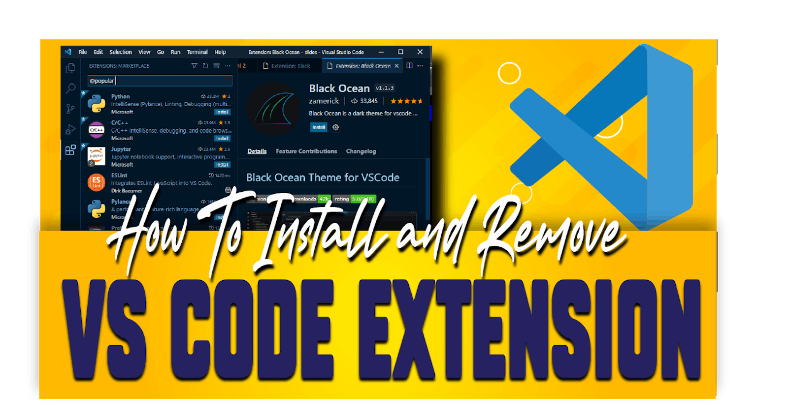 How To Install And Remove Vs Code Extension