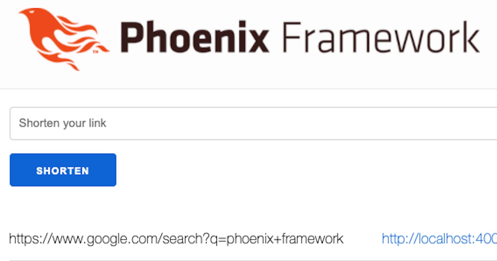URL shortener with Elixir Phoenix 1.6 and LiveView