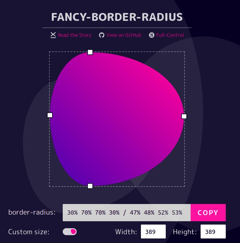 Fancy Border Radius