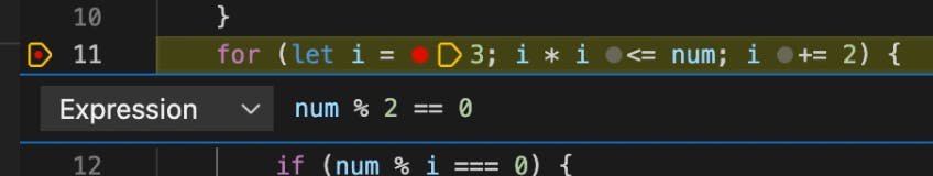 Conditional Breakpoint Editing in VSCode
