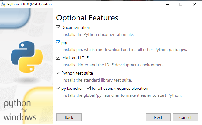 Fatal error in launcher: Unable to create process using pip.