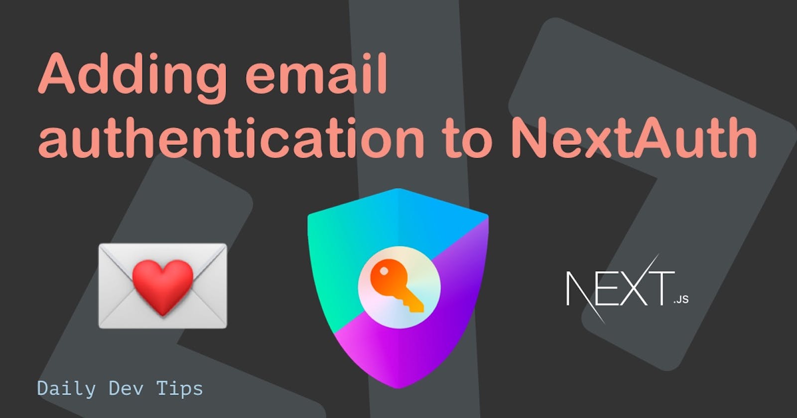 Adding email authentication to NextAuth