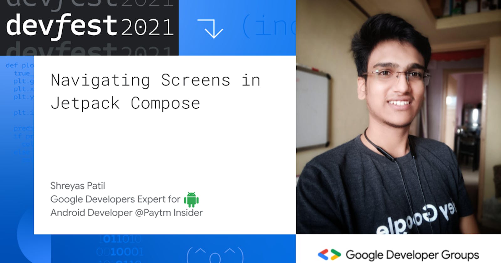 Navigating Screens in Jetpack Compose (DevFest India 2021 - Mobile Track)