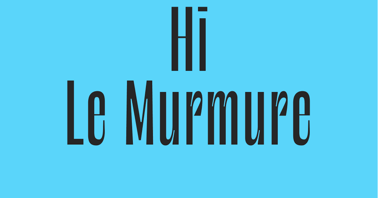 FontDiscovery 🖼️ 29 Grab Attention with Le Murmure
