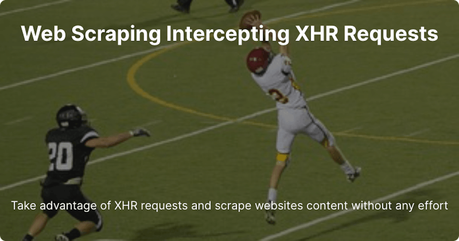Web Scraping: Intercepting XHR Requests